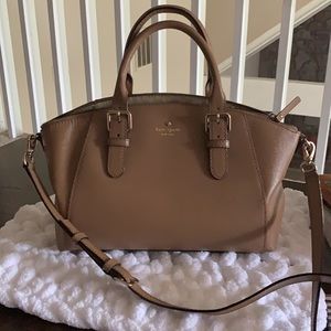 Kate Spade Tan Top Handle Satchel